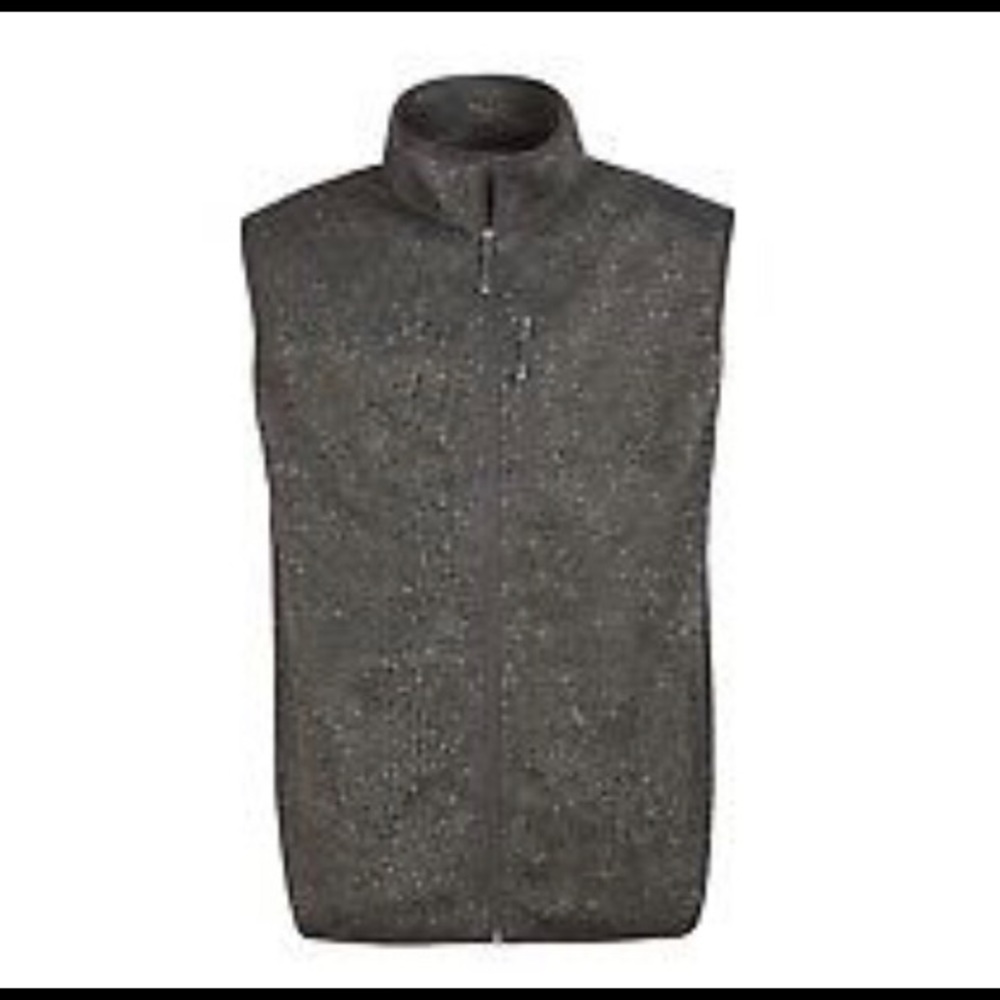 Free Country Black/Gray Sweater Vest Preowned - Picture 6 of 6